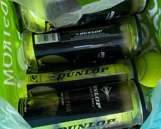 Dunlop tennis balls