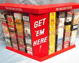 Rare Winchester store display full of 22 ammo