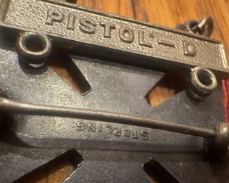 Sterling Silver US Army Marksman Badge