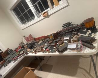 Massive Collection of HO Scale Model Train Accessories & Scenery