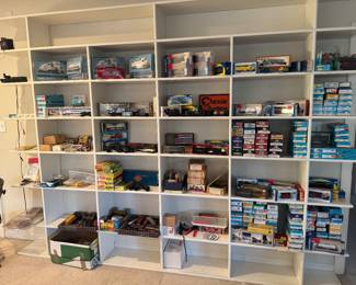 Massive Collection of HO Scale Electric Model Trains. Many Still New in Boxes