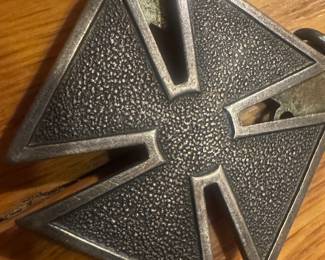 Sterling Silver US Army Marksman Badge