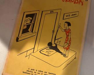 "Maid In Japan" 1949 Yokoto Air Force Base Honshu Servants Booklet 