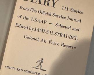 "Air Force Diary" by James H. Straubel