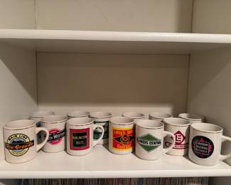 North American Railroad Coffee Mugs