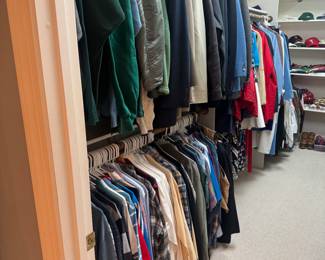 Large Collection of Men & Women's Clothing