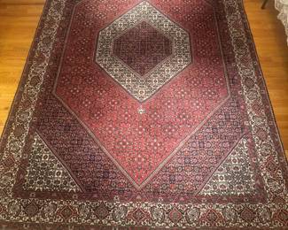 Hand-Knotted Persian Tabriz Wool Rug (79"W x 118"L)