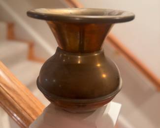 Vintage Brass Spittoon
