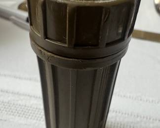 Vintage 1944 Foster Grant Olive Drab Military Match Holder