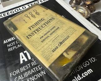 Vintage Fishing Survival Kit