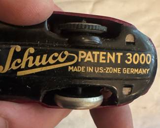 Vintage Schuco 3000 "Telesteering" Wind-Up Car