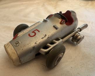 Vintage Schuco Micro Racer 1043 Mercedes Wind-Up Toy Car