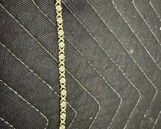 14K Gold with Diamond Necklace