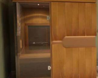 Sunlighten mPulse cONQUER Sauna (70"W x 48"D x 77"H / New In Box) Online Product Image Shown