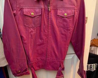 Women's Wilson Leather Maxima Jacket Size M
