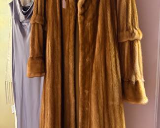 Women's Full Length Mink Coat