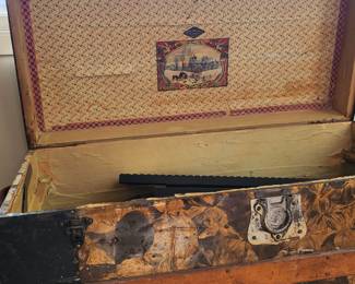 Flat back Trunk inside