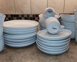 Crate and Barrel Classic White Everyday China