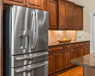 Like New-GE Profile Standard Depth refrigerator. 2 years old. Paid $4300.