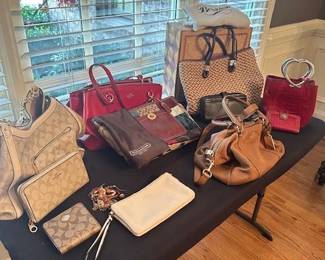 Brighton and Coach handbags