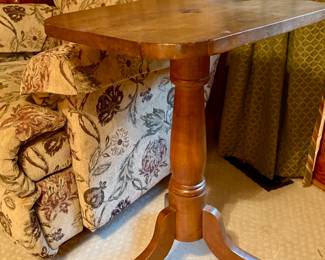 side table and recliner