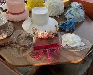 Ladies hats. Get yours for your Kentucky Derby party next year