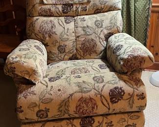 Oversized rocking recliner (matching one is downstairs)