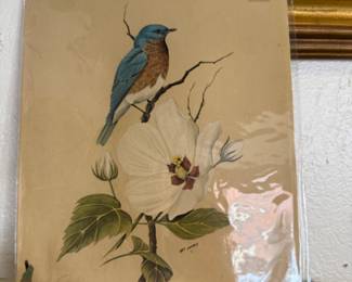 Beautifully bird print
