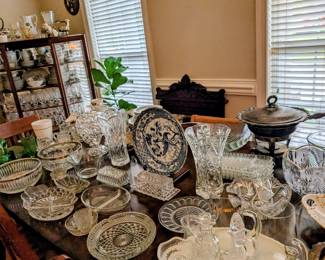 So much crystal,china,etc