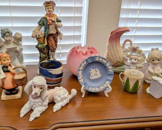 Goebel and Lladro figurines