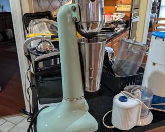 Vintage Jadeite Milkshake Mixer