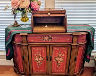 Painted Chinese Console Table