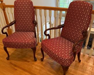 Pair of Upholstered Armchairs