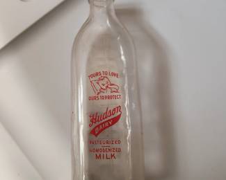 Old milk bottle
