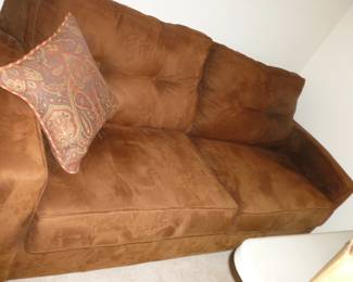 Microfiber Sofa (like new)