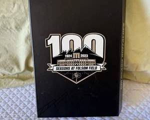 Colorado Buffaloes 100 Seasons at Folsom Field Commemorative Set, 1924-2023 Home Schedule and Historic Games