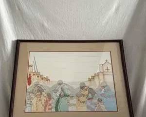 Christmas in Santa Fe by Amado Maurilio Peña