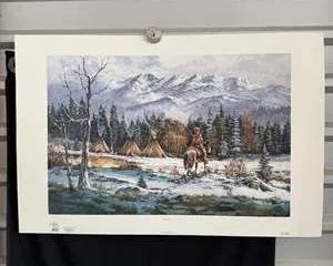 "The Visitor" Limited Edition Print Signed by Tom Dooley 80/950