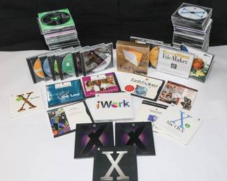 SZ1311 LOT ALL CDs AND Software MAC