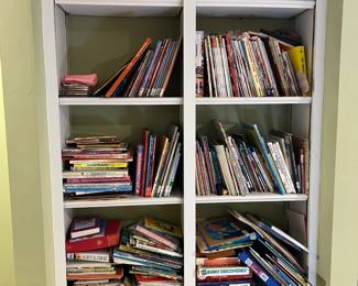 Lots and lots and lots of childrens books.