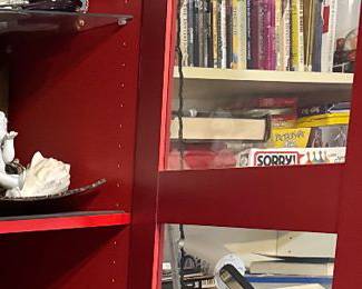 Several Fenton pieces as well as 1st edition books.