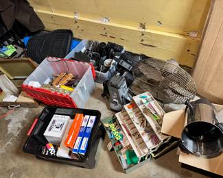 Auto parts fishing lure, equipment. More will be at sale