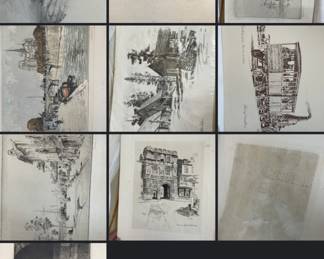 Fine art. There is a lot of it here. Seller was well known artist in Bay Area art galleries and this is his private collection