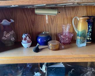 More Fenton art pieces