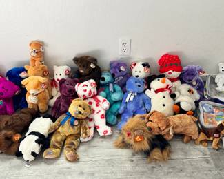 More beanie babies and jrs 