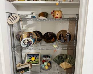 Rockwell plates and misc. thermos from 80’s