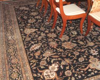 Floral Oriental rug