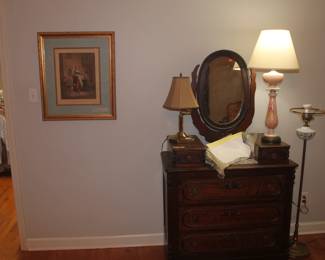 Walnut wishbone dresser