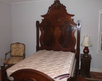 Mitchell and Rammelsburg antique bed, Circa 1850