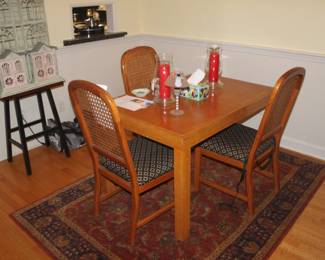 Herman Miller dinette table and 3 chairs
